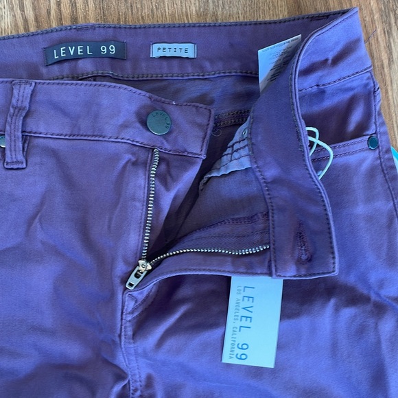 Level 99 size 12 petite purple pants. - Picture 3 of 9